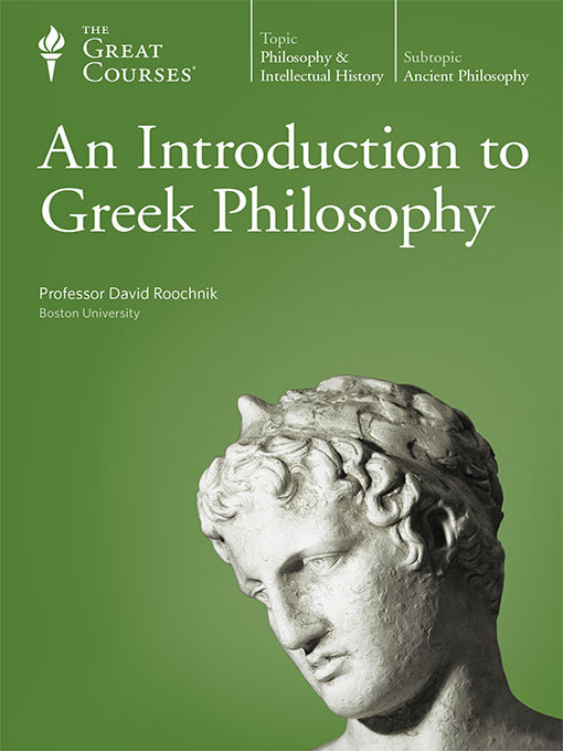 Title details for An Introduction to Greek Philosophy by David Roochnik - Wait list